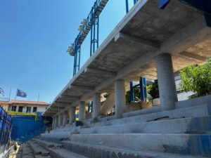 Σε πλήρη εξέλιξη τα έργα στο γήπεδο του Παναιτωλικού