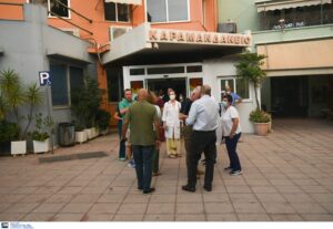 Εκκενώθηκε το Καραμανδάνειο νοσοκομείο και ένας οίκος ευγηρίας στην Πάτρα