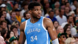 Ο Γιάννης Αντετοκούνμπο στην προετοιμασία της Εθνικής