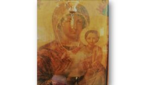 Παναγία η Κερασοβίτισσα, από το Σακαρέτσι του Βάλτου, στο Κεράσοβο της Μακρυνείας