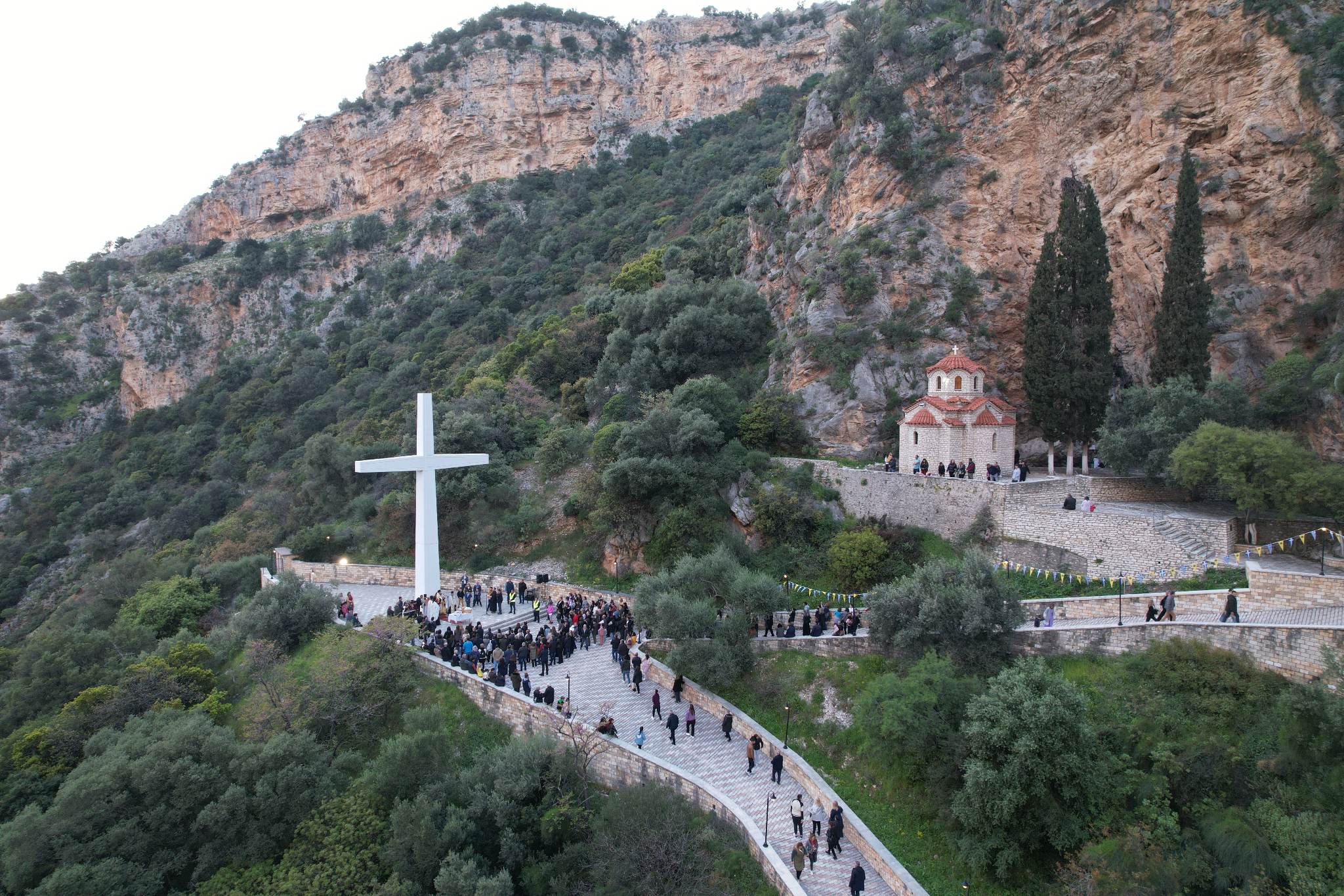 Ιερά Αγρυπνία στην Ιερά Μονή Αγίας Ελεούσης Κλεισούρας Μεσολογγίου