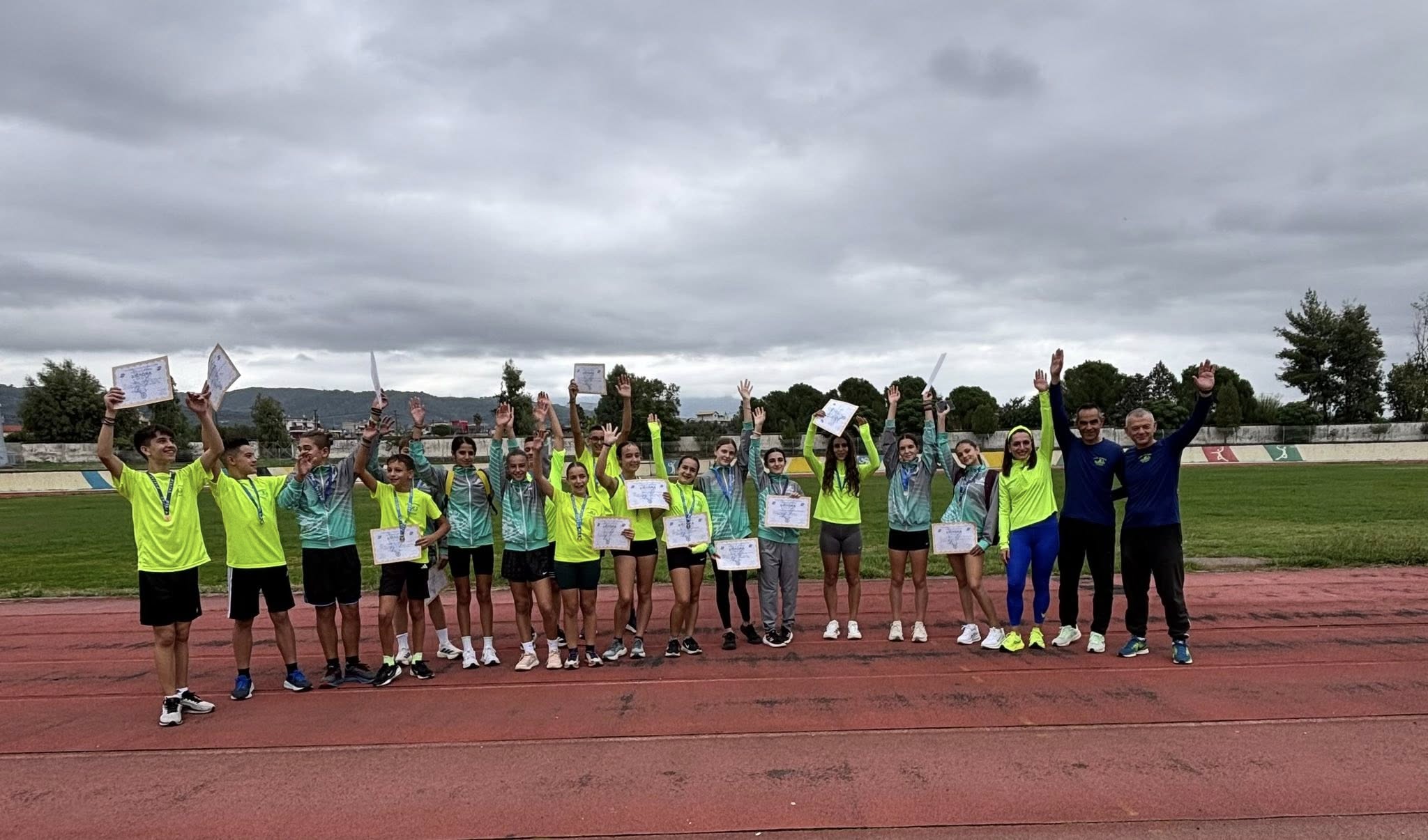 Θρίαμβος για τον ΓΑΣ Αγρινίου στους αγώνες Κ14 με πολλά μετάλλια