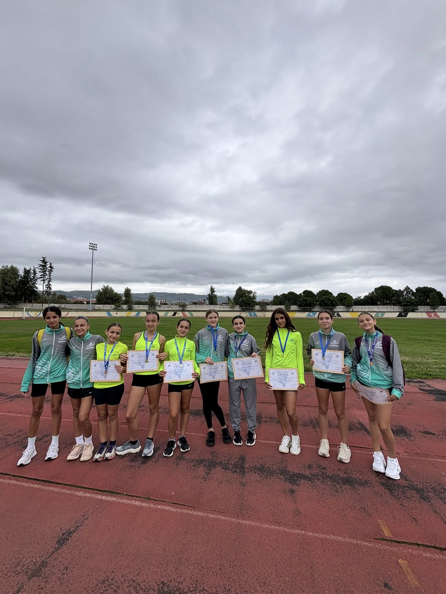 Θρίαμβος για τον ΓΑΣ Αγρινίου στους αγώνες Κ14 με πολλά μετάλλια