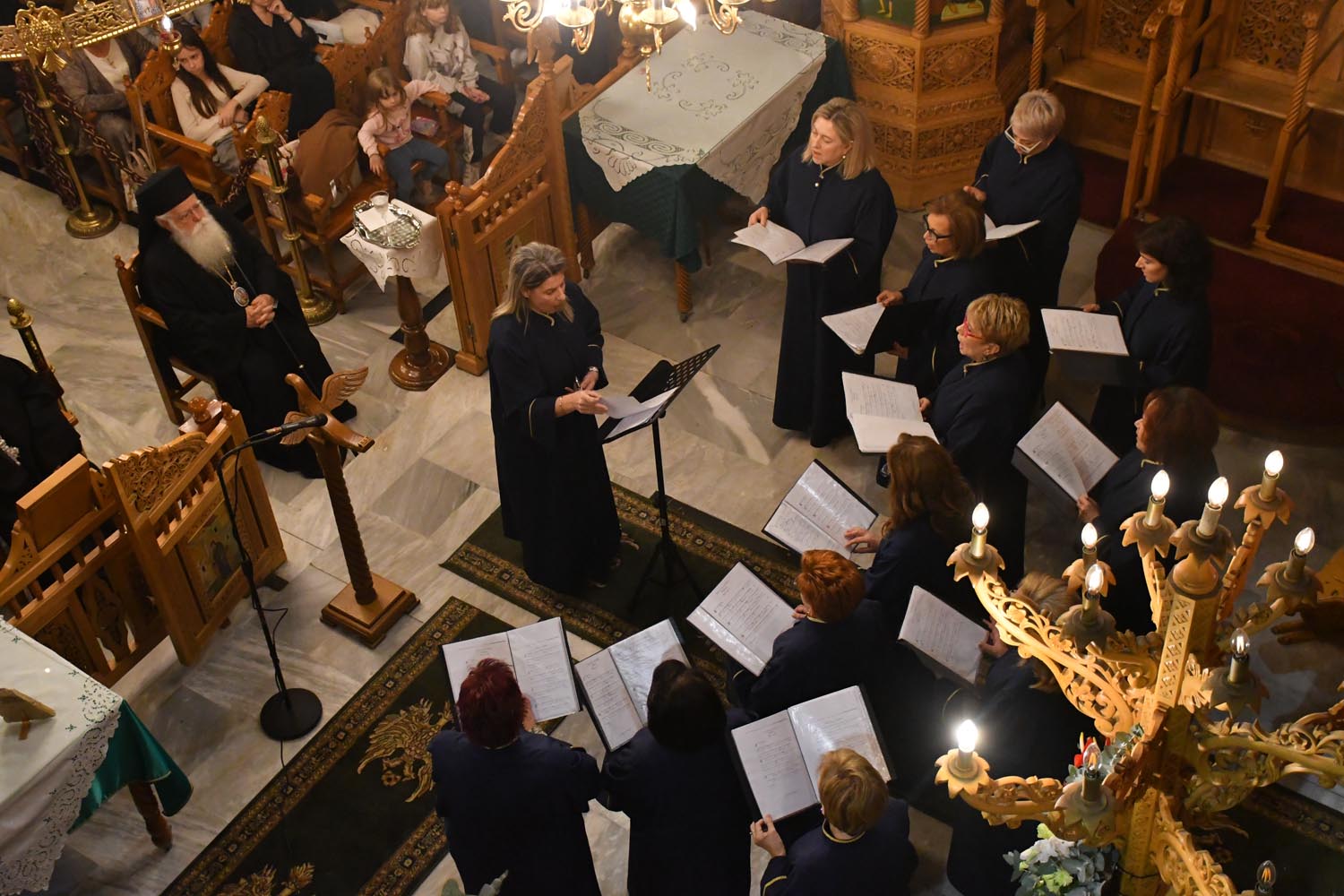 Καταχειροκροτήθηκε η Αγρινιώτικη Χορωδία «Αγία Σκέπη» στο Διεθνές Συμπόσιο Ψαλτριών στον Βόλο