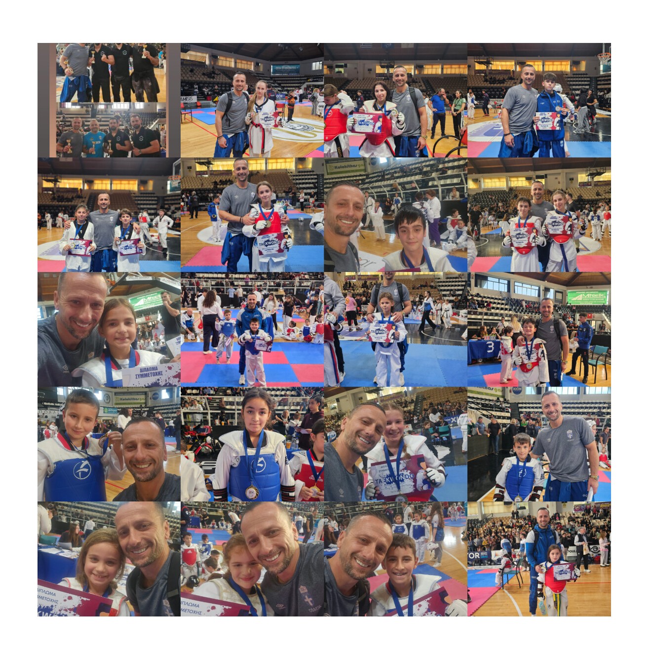 Εξαιρετικές εμφανίσεις για τους μικρούς αθλητές του ΑΣ Θησέας Αιτωλοακαρνανίας