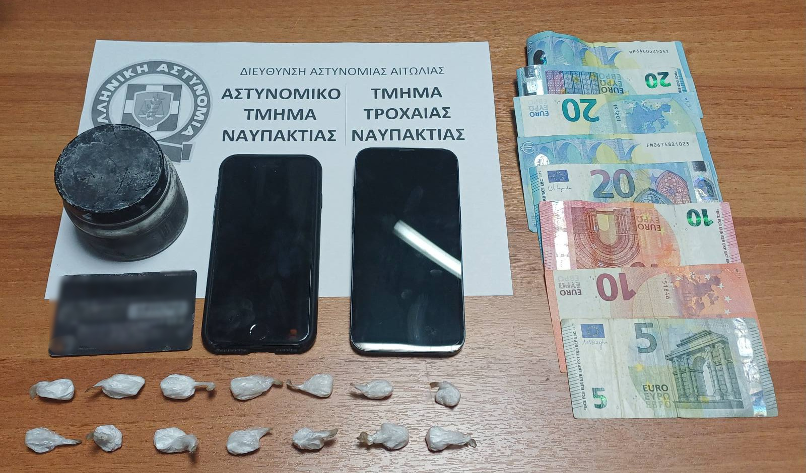 Συνελήφθησαν δύο μαθητές Λυκείου για διακίνηση ναρκωτικών στη Ναύπακτο