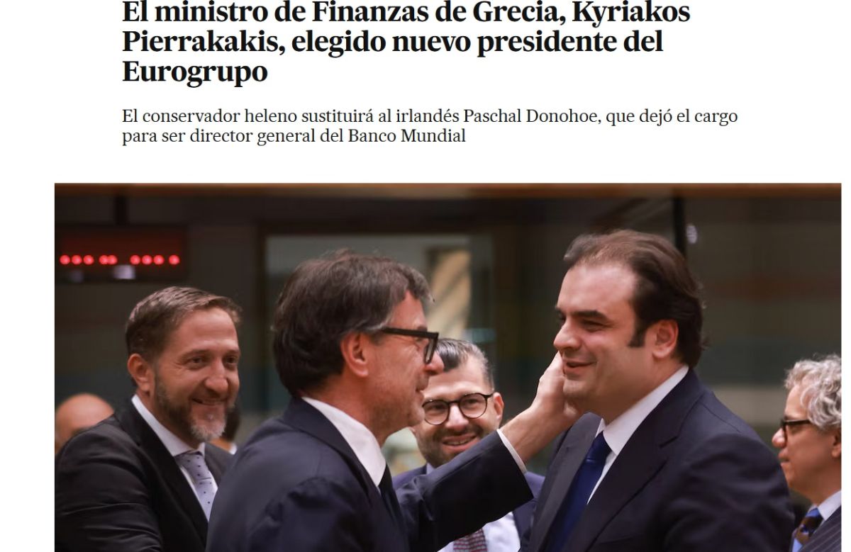 «Η Ελλάδα παίρνει εκδίκηση» -  Τα διεθνή ΜΜΕ για την εκλογή του Κυριάκου Πιερρακάκη στο Eurogroup