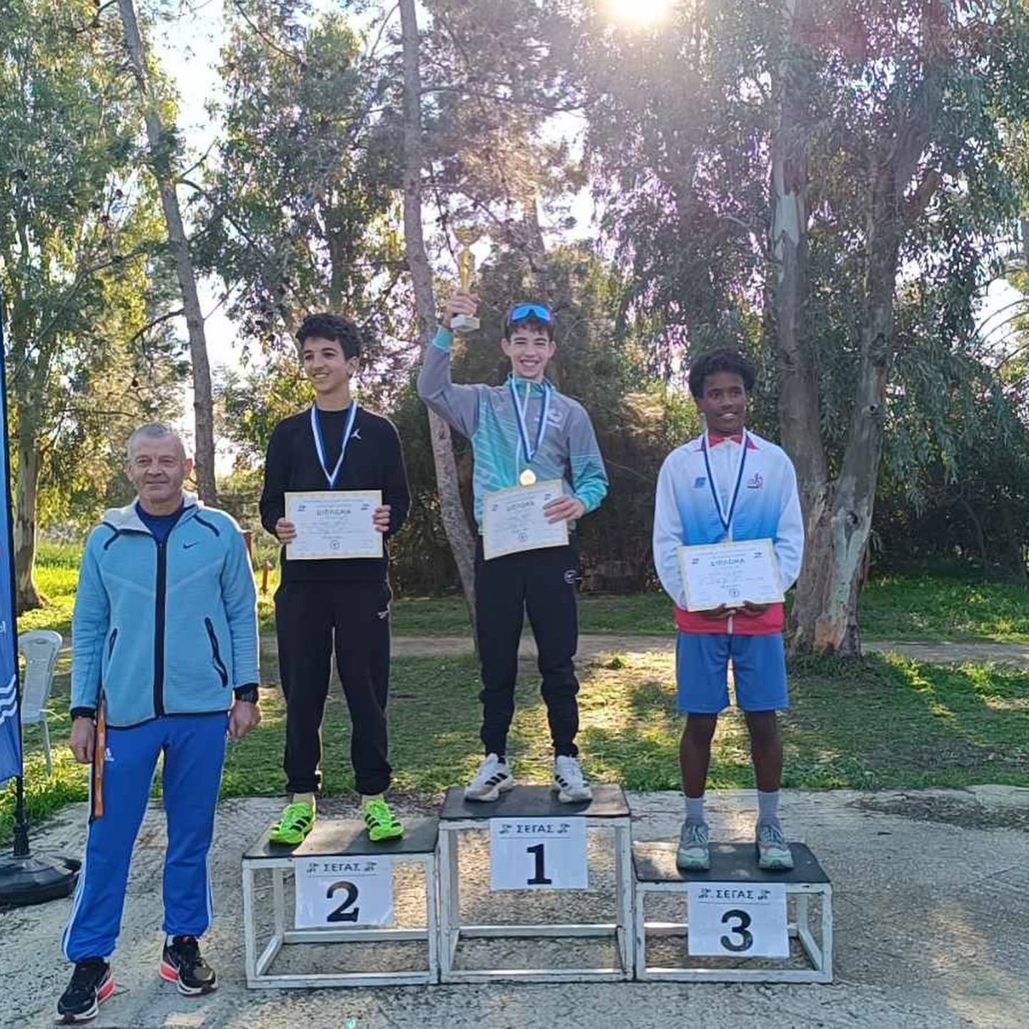 Θρίαμβος του ΓΑΣ Αγρινίου στο Περιφερειακό Ανωμάλου Δρόμου με τρία χρυσά μετάλλια