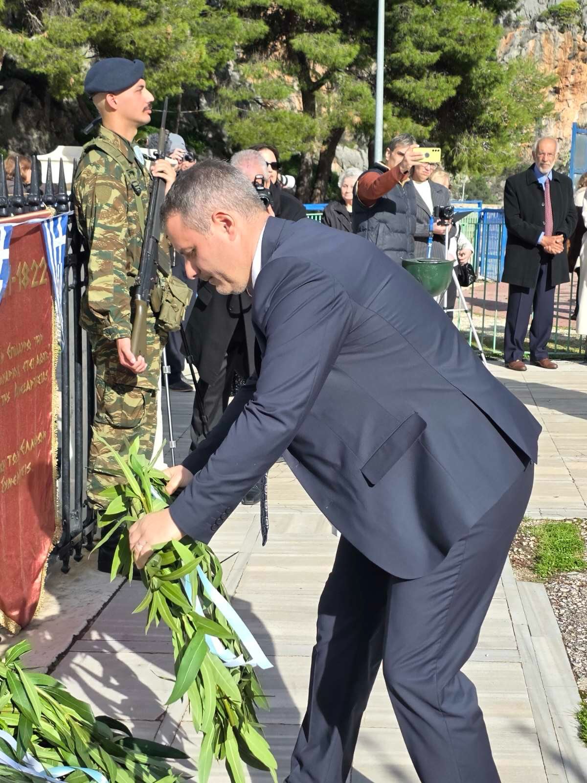 Ο Δήμος Ιερής Πόλης Μεσολογγίου τιμήθηκε στην επετειακή εκδήλωση για την Α΄ Εθνοσυνέλευση της Επιδαύρου