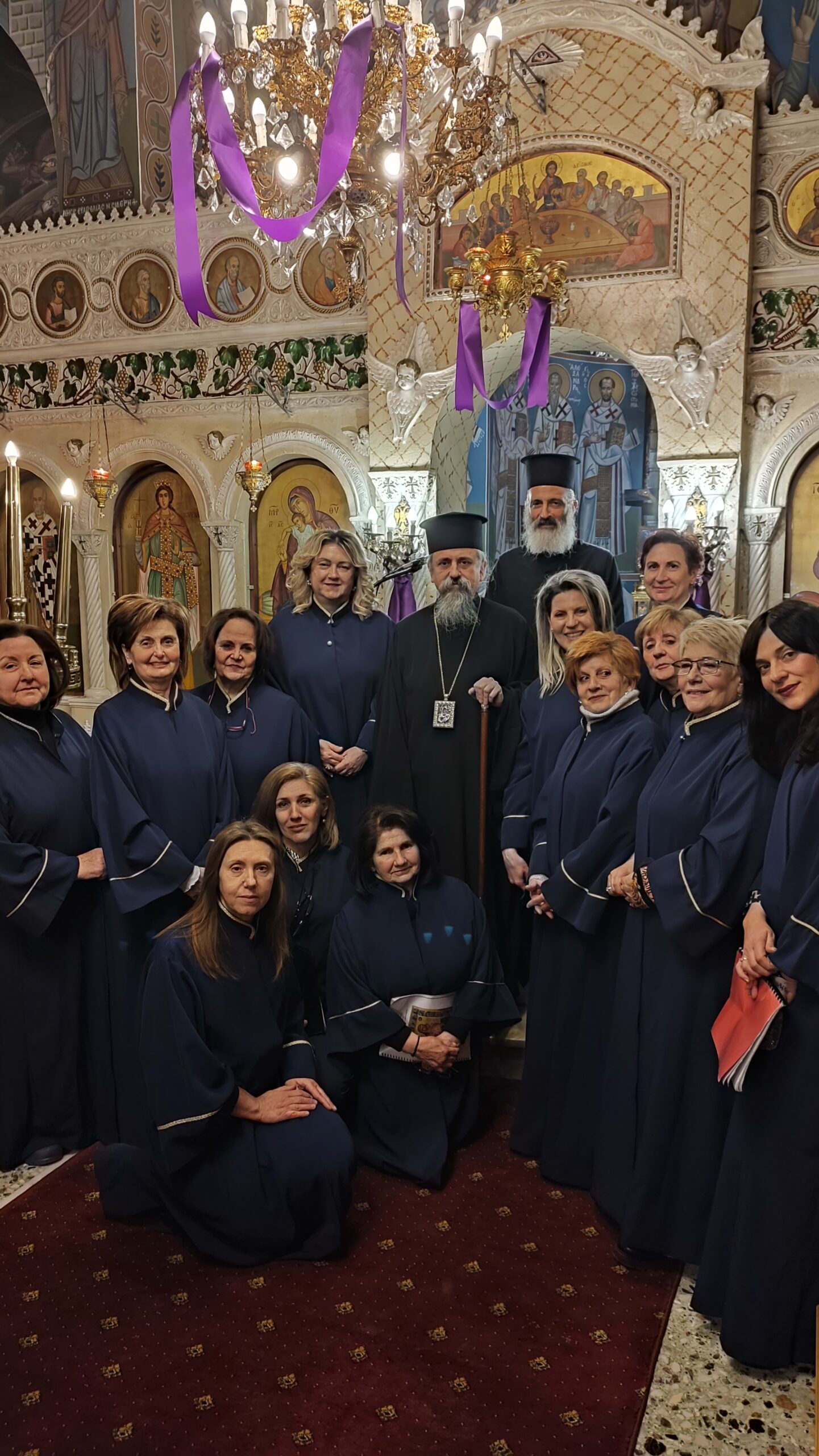 Η Βυζαντινή Χορωδία «Αγία Σκέπη» στην Ιερά Μητρόπολη Καρπενησίου