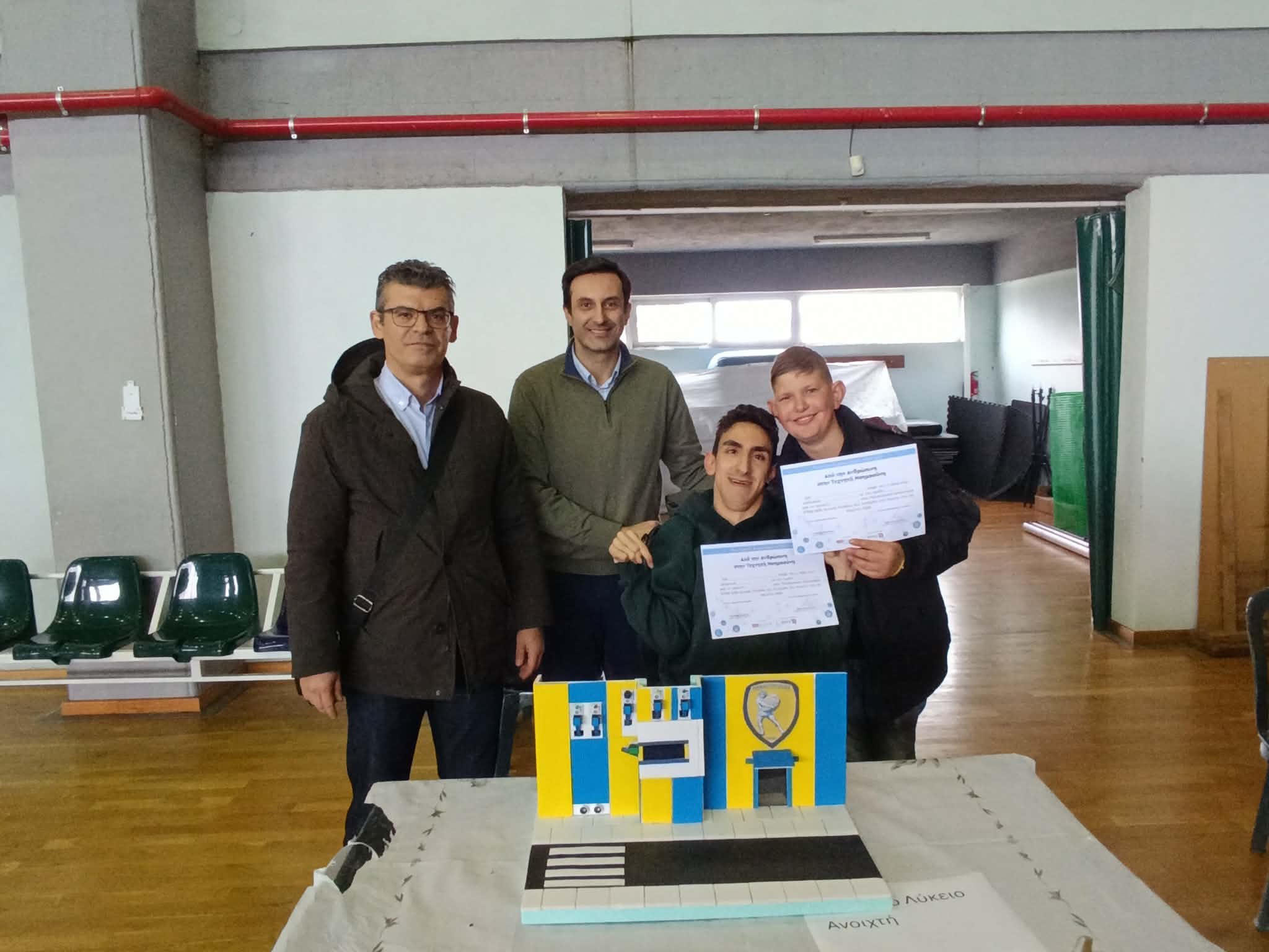 Το Ε.Ε.Ε.ΕΚ Αγρινίου κατέκτησε το τρίτο βραβείο στον Περιφερειακό Διαγωνισμό Εκπαιδευτικής Ρομποτικής