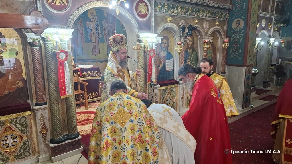 Χειροτονία νέου Πρεσβυτέρου στον Θύαμο Βάλτου