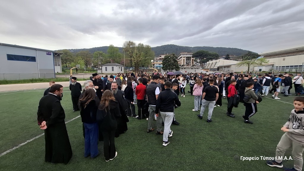 Πάνω από 400 παιδιά στην εκδρομή λήξης των Κατηχητικών της Μητρόπολης Αιτωλοακαρνανίας