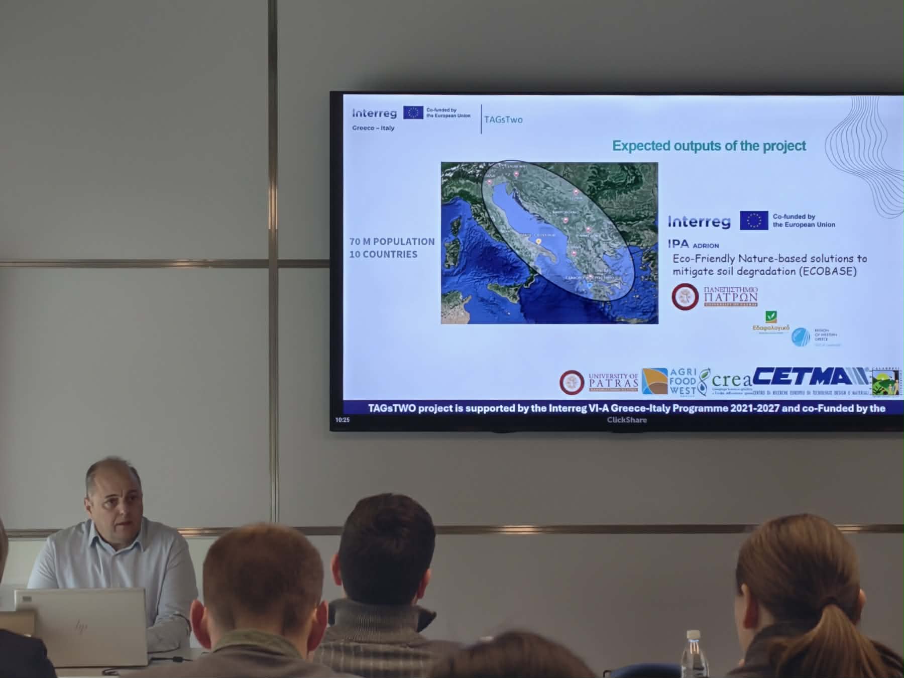 Επιμελητήριο Αιτωλοακαρνανίας: Συμμετοχή στο ECOBASE για υγιή εδάφη και βιώσιμη γεωργία στην Αδριατική–Ιόνιο