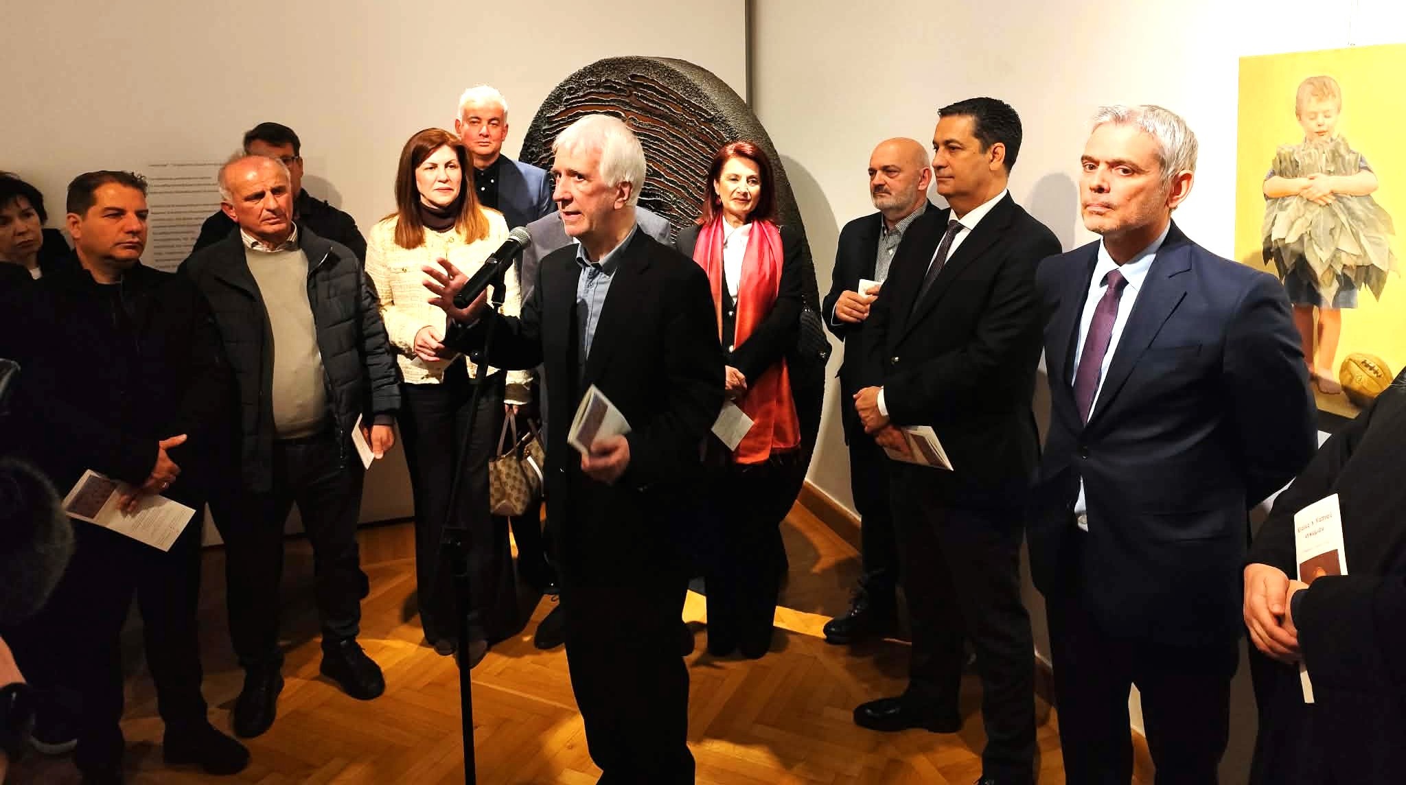 «Ελαίας & καπνού εγκώμιον»: Ο λόγος του Χρήστου Γαρουφαλή στα εγκαίνια της έκθεσης