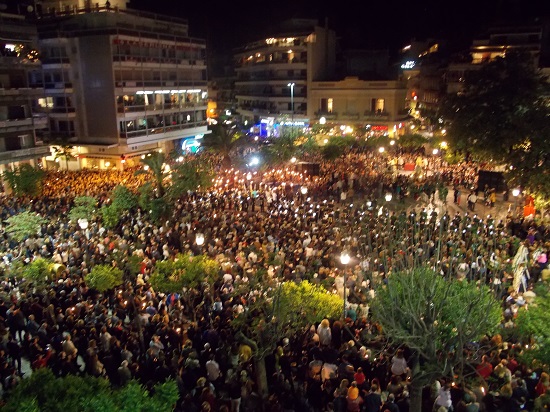 Αγρίνιο: Συνάντηση Επιταφίων στην πλατεία Δημοκρατίας τη Μεγάλη Παρασκευή