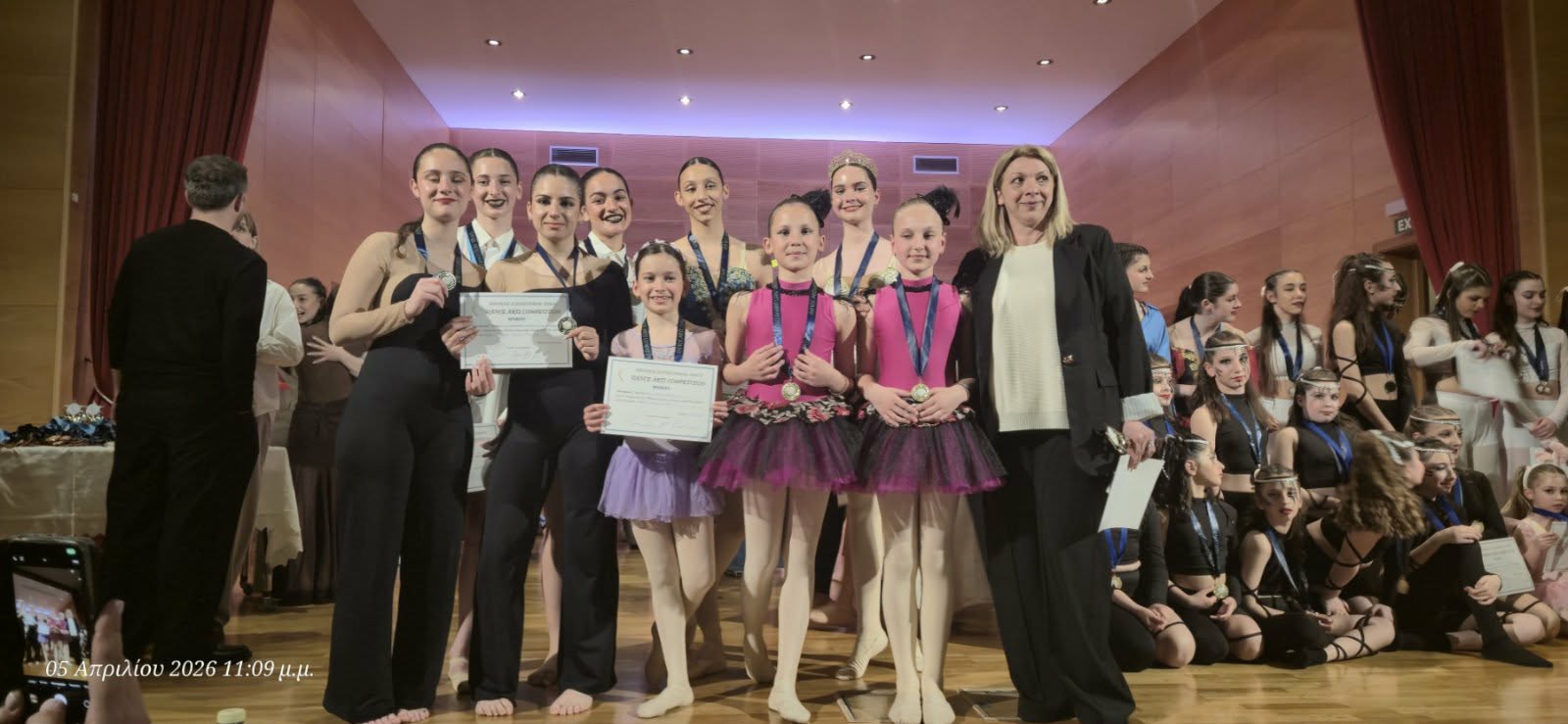 Διακρίσεις για τη Σχολή Κλασικού & Σύγχρονου Χορού της Γ.Ε. Αγρινίου στον Εθνικό Διαγωνισμό «Dance Arts Competition 2026»