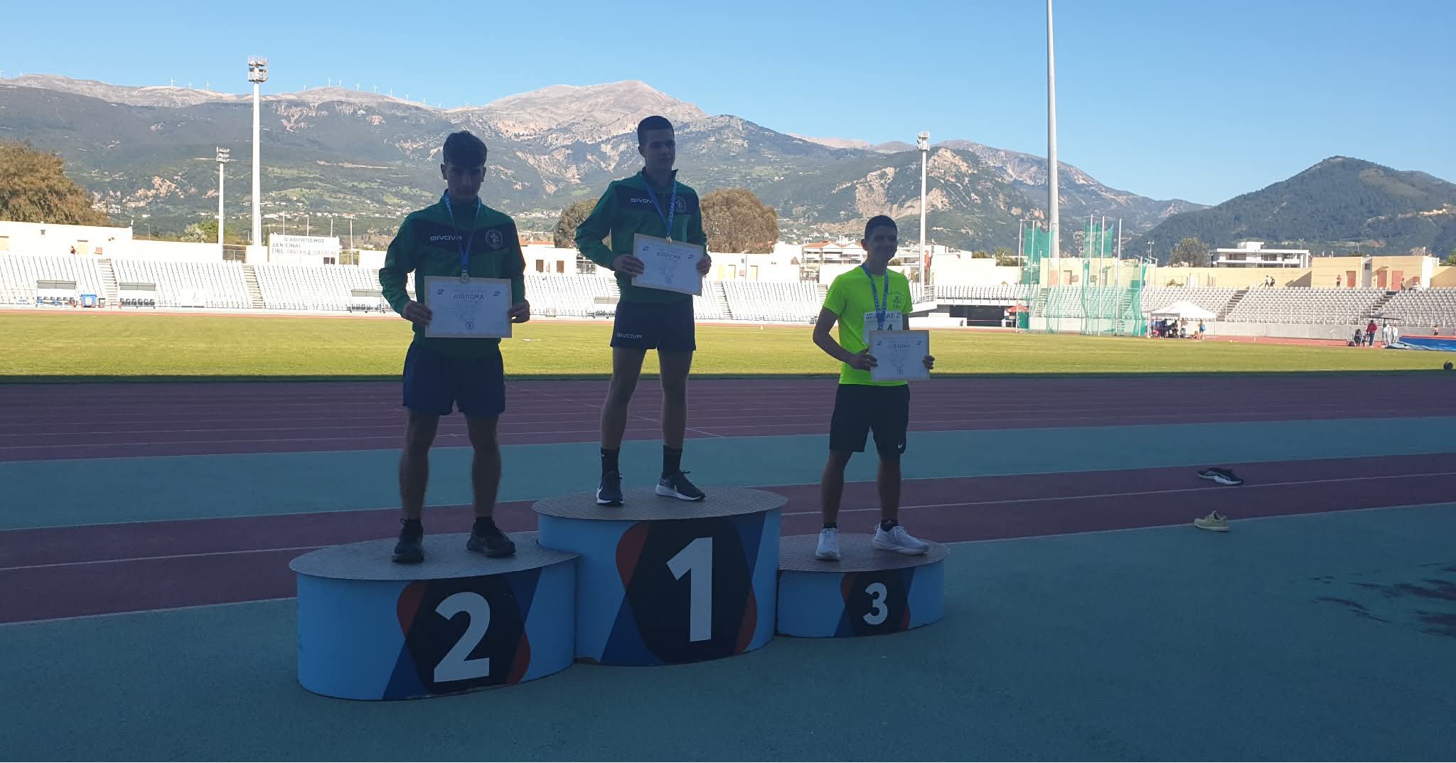 ΓΕΑ: Διακρίσεις και ατομικά ρεκόρ στο Διασυλλογικό Πρωτάθλημα Κ16 στην Πάτρα