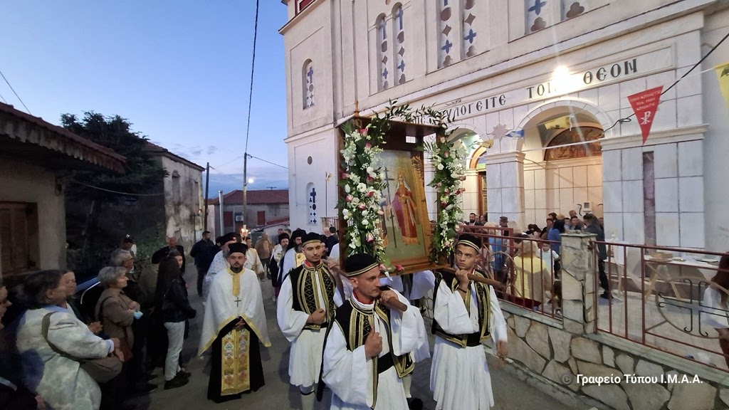 Με λαμπρότητα η εορτή των Αγίων Κωνσταντίνου και Ελένης στην Αιτωλοακαρνανία – Χειροτονία νέου Πρεσβυτέρου