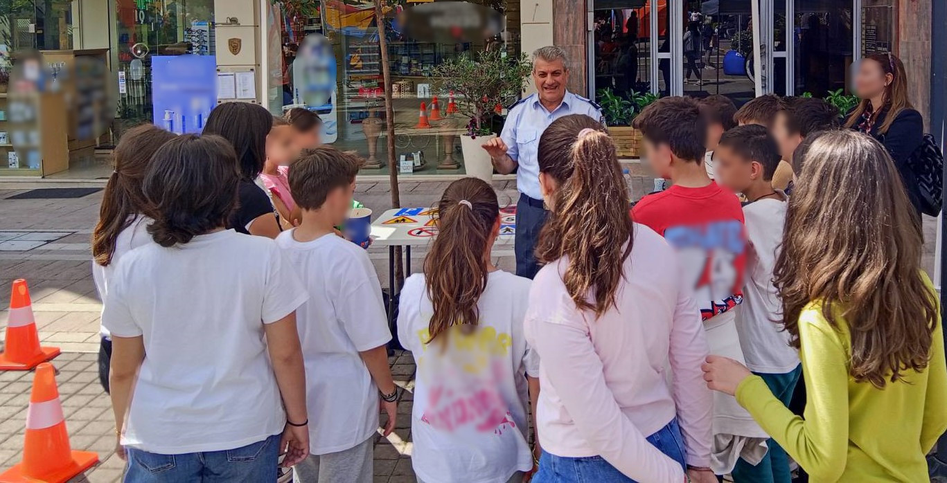 ΕΛ.ΑΣ.: Ενημερωτικές δράσεις για την οδική ασφάλεια σε μαθητές σχολείων της Αιτωλοακαρνανίας 