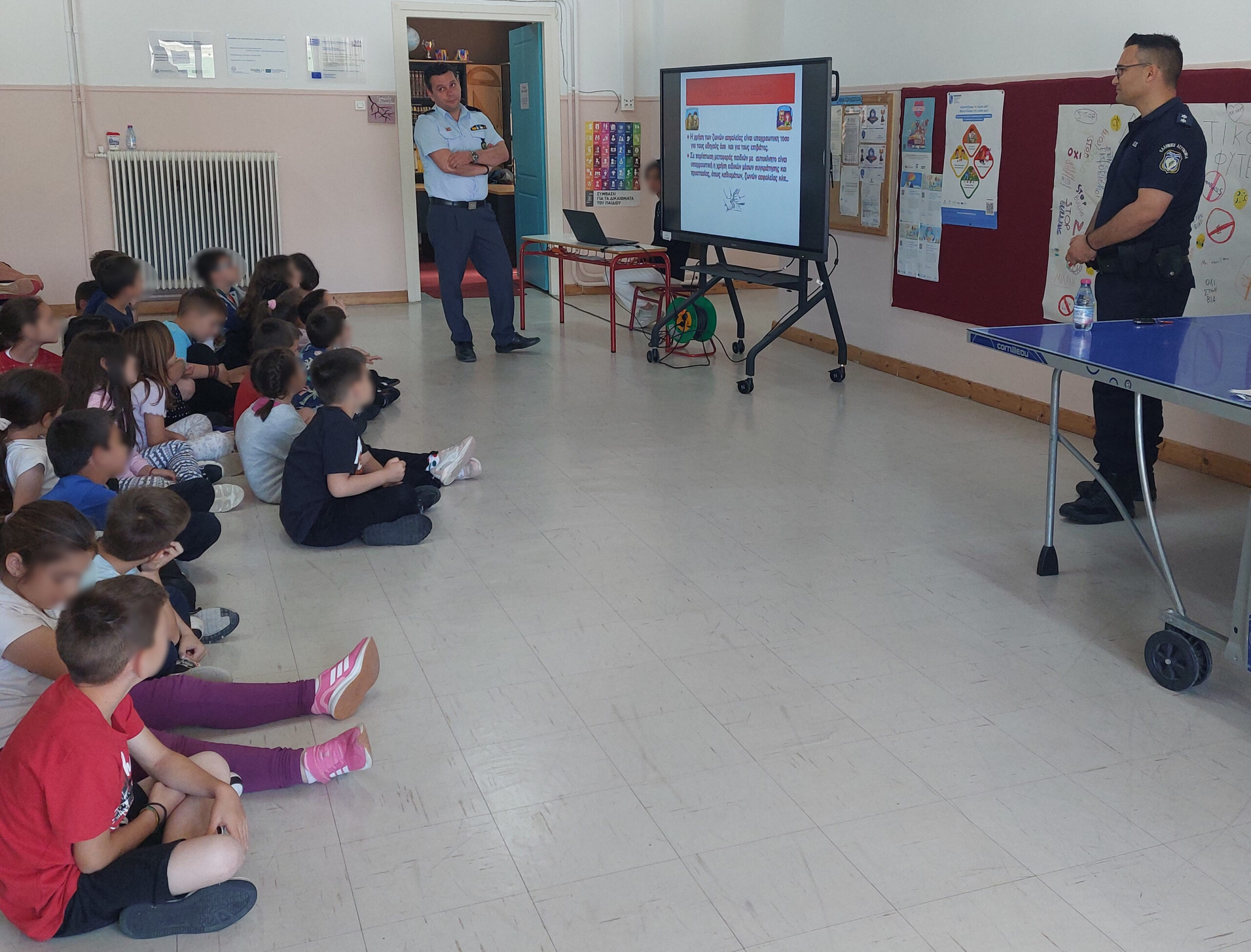 ΕΛ.ΑΣ.: Ενημερωτικές δράσεις για την οδική ασφάλεια σε μαθητές σχολείων της Αιτωλοακαρνανίας