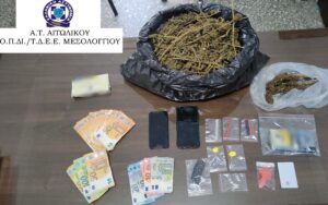 Αιτωλοακαρνανία: Συνελήφθη άνδρας με 630 γραμμάρια κάνναβης και κοκαΐνη – Καθοριστική η συμβολή του αστυνομικού σκύλου «Sporty»