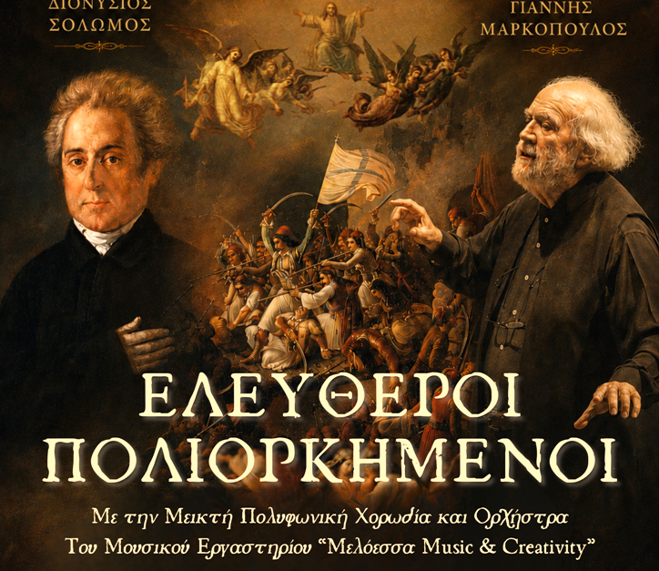Το εμβληματικό έργο «Ελεύθεροι Πολιορκημένοι» του Γιάννη Μαρκόπουλου ζωντανεύει στο Καινούριο