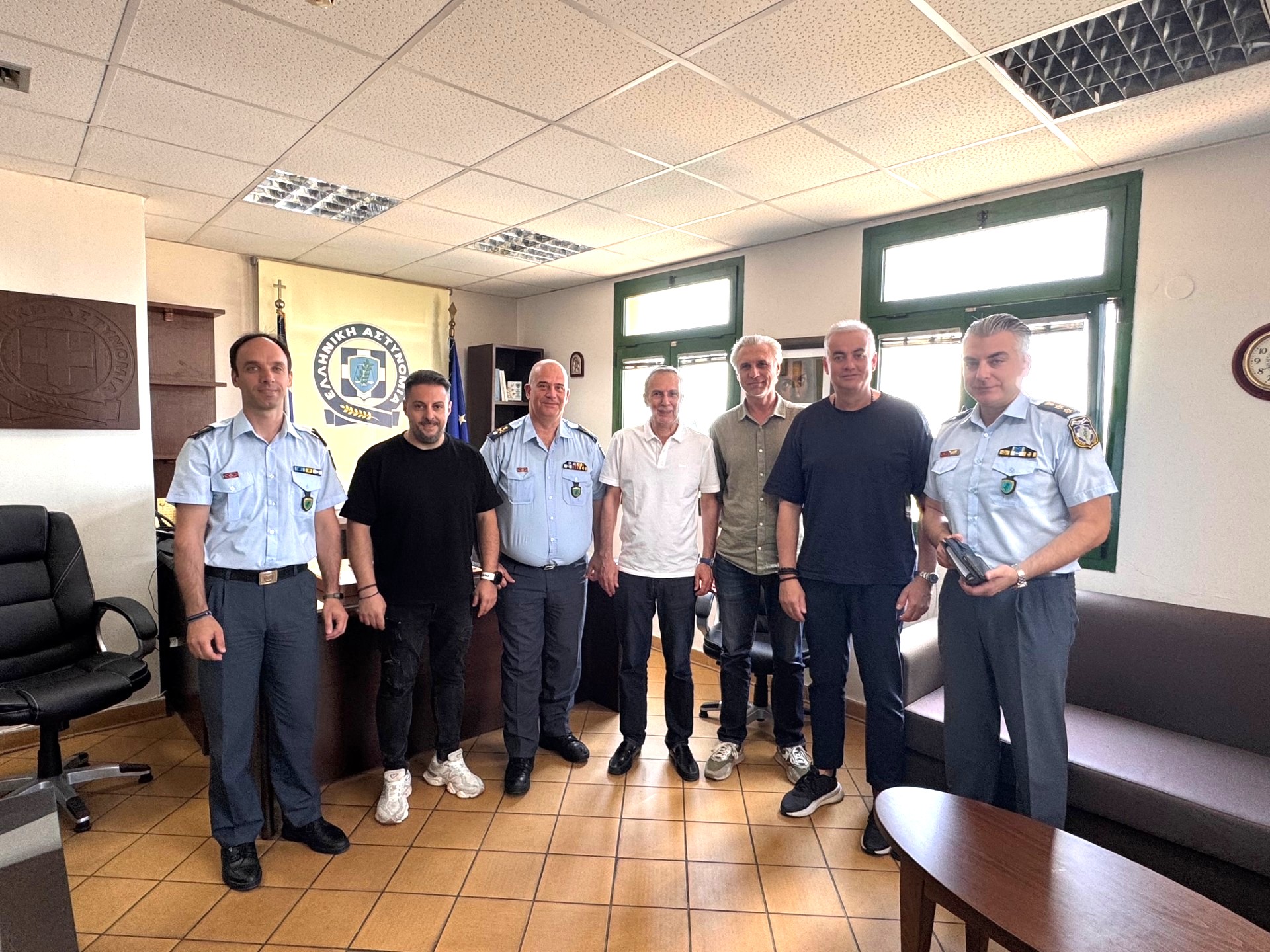 ΣΕΕΔΑ: Συνάντηση με τον Αστυνομικό Διευθυντή Ακαρνανίας για την ασφάλεια στην αγορά του Αγρινίου