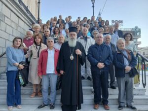 Στον Μητροπολίτη Μαντινείας και Κυνουρίας κ. Επιφάνιο ο Σύλλογος Φίλων Αγίου Όρους Άγιος Κοσμάς ο Αιτωλός