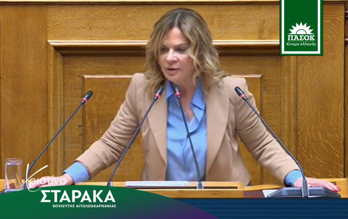 Χριστίνα Σταρακά: Η Πολιτεία πρέπει να δράσει άμεσα απέναντι στις γυναικοκτονίες