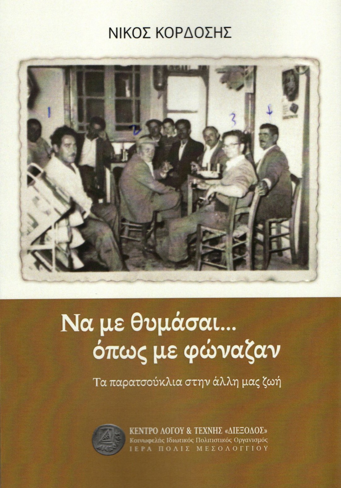 «Να με θυμάσαι… όπως με φώναζαν»: Το νέο βιβλίο του Νίκου Κορδόση για τα παρατσούκλια των Μεσολογγιτών