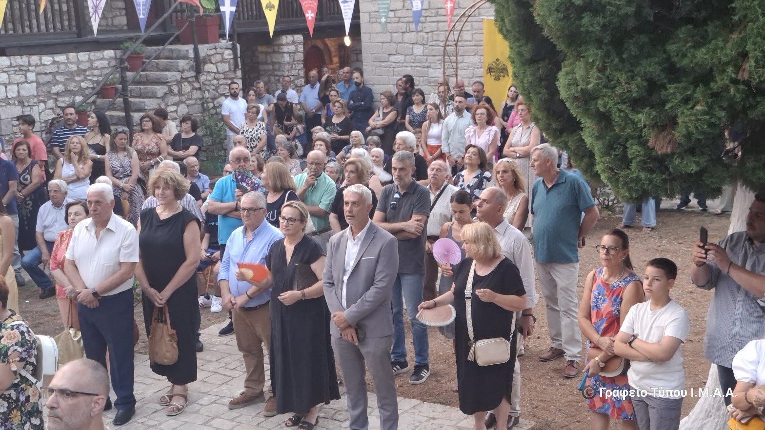 Με λαμπρότητα η γιορτή του Αγίου Ιωάννη του Προδρόμου στην Ιερά Μονή Δερβεκίστης