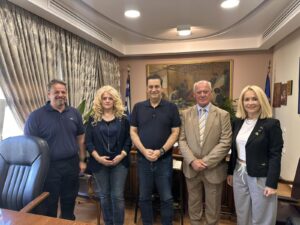 Αγρίνιο: Εθιμοτυπική επίσκεψη του νέου Προεδρείου της ΕΑΑΣ στον Δήμαρχο