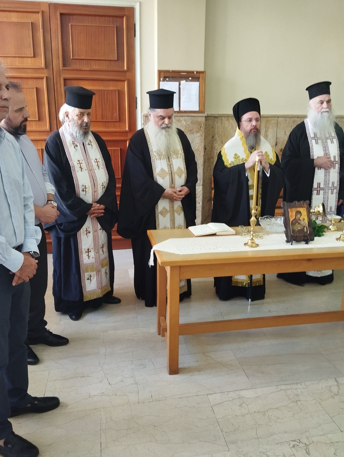 Αγιασμός στο Δικαστικό Μέγαρο Αγρινίου για την έναρξη του νέου δικαστικού έτους