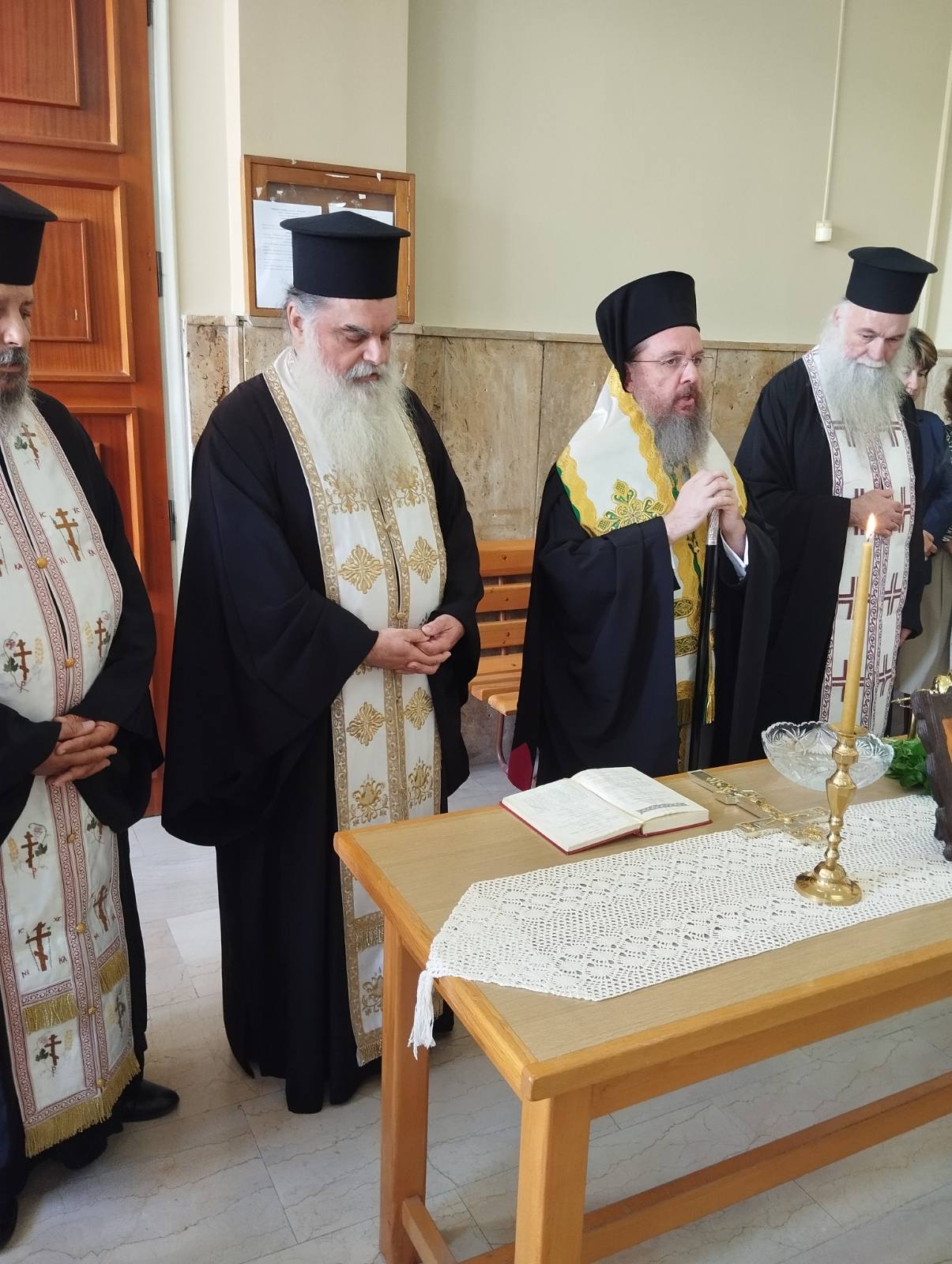 Αγιασμός στο Δικαστικό Μέγαρο Αγρινίου για την έναρξη του νέου δικαστικού έτους