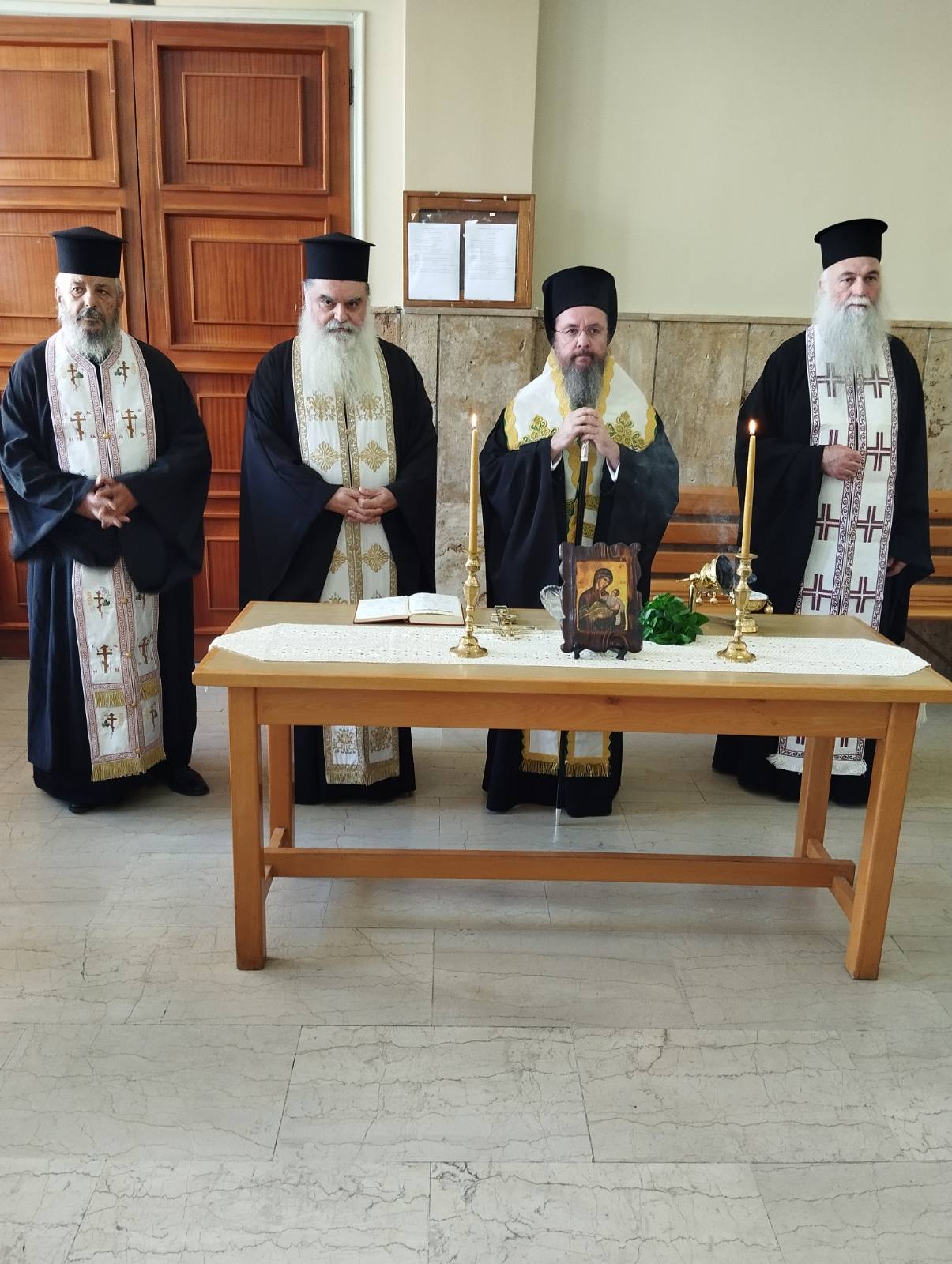 Αγιασμός στο Δικαστικό Μέγαρο Αγρινίου για την έναρξη του νέου δικαστικού έτους