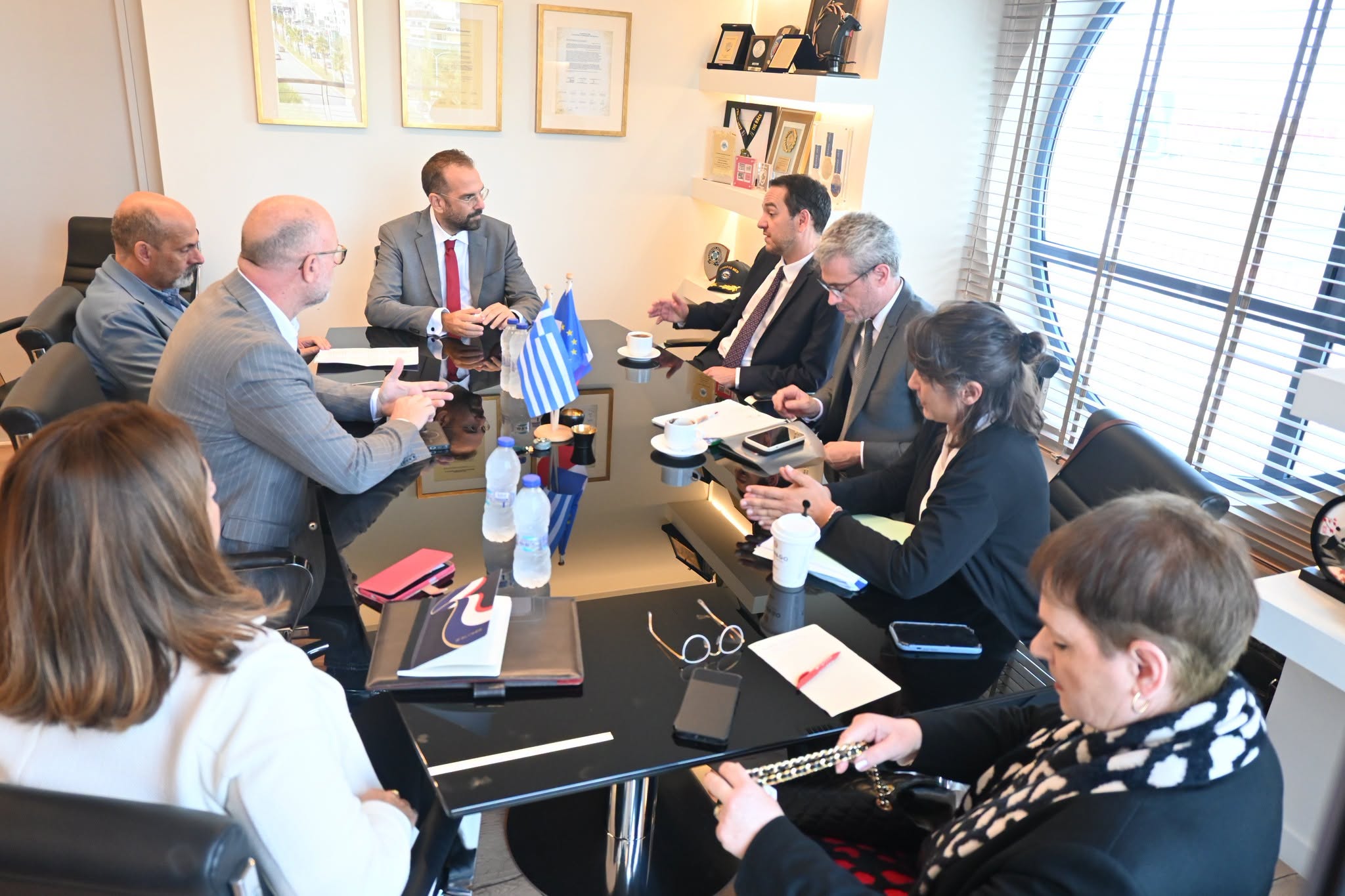 Συνάντηση Νεκτάριου Φαρμάκη με τον Γάλλο πρέσβη – Πολιτιστικές ανταλλαγές και νέες συνεργασίες
